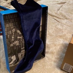 JOHN FLUEVOG VELVET BOOTS